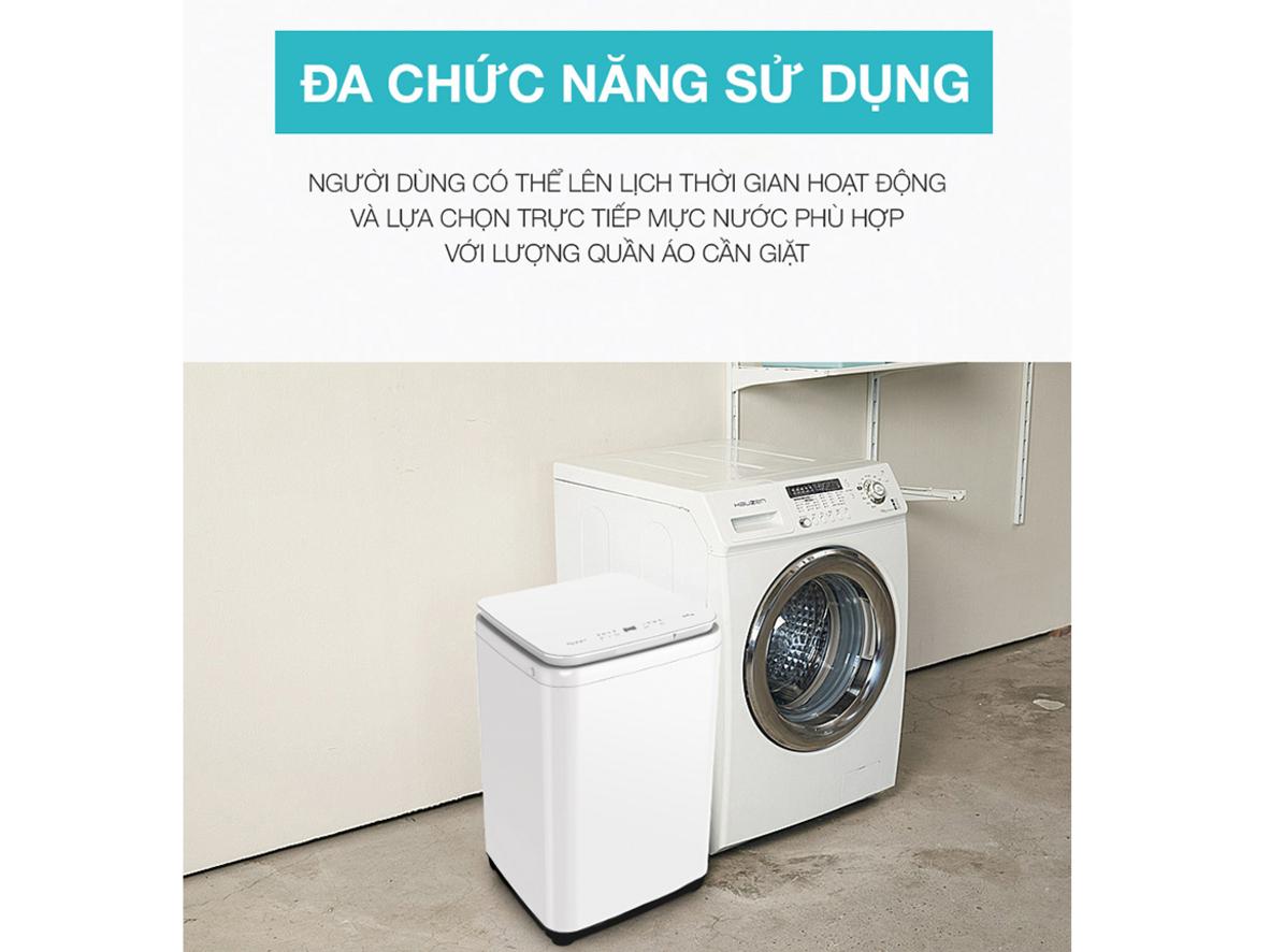 Dung tích 3kg phù hợp cho mẻ giặt riêng hằng ngày.