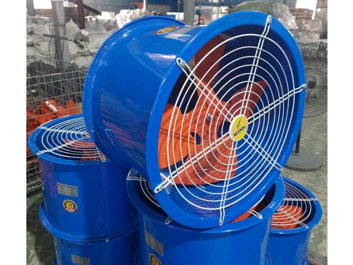 Lưu lượng gió 27.000 m³/h giúp thông gió nhanh