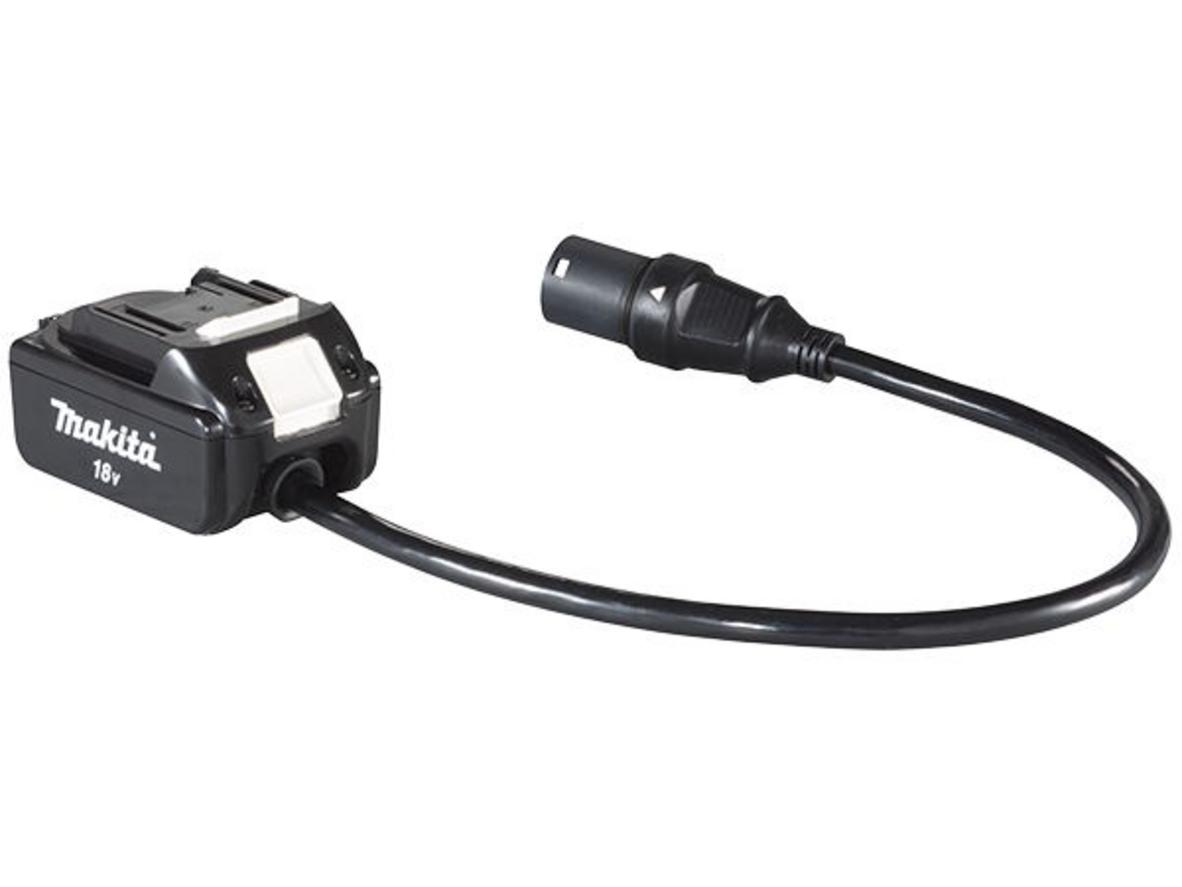 Sơ đồ kết nối Makita 191A53-7 với PDC01 và máy 18V LXT tương thích.