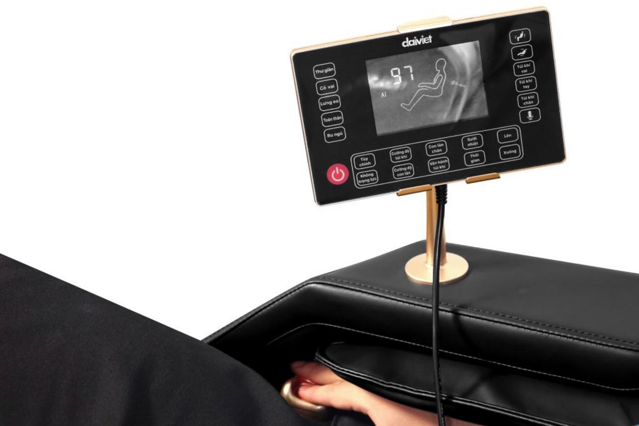 Massage 3D giúp tác động sâu và linh hoạt hơn