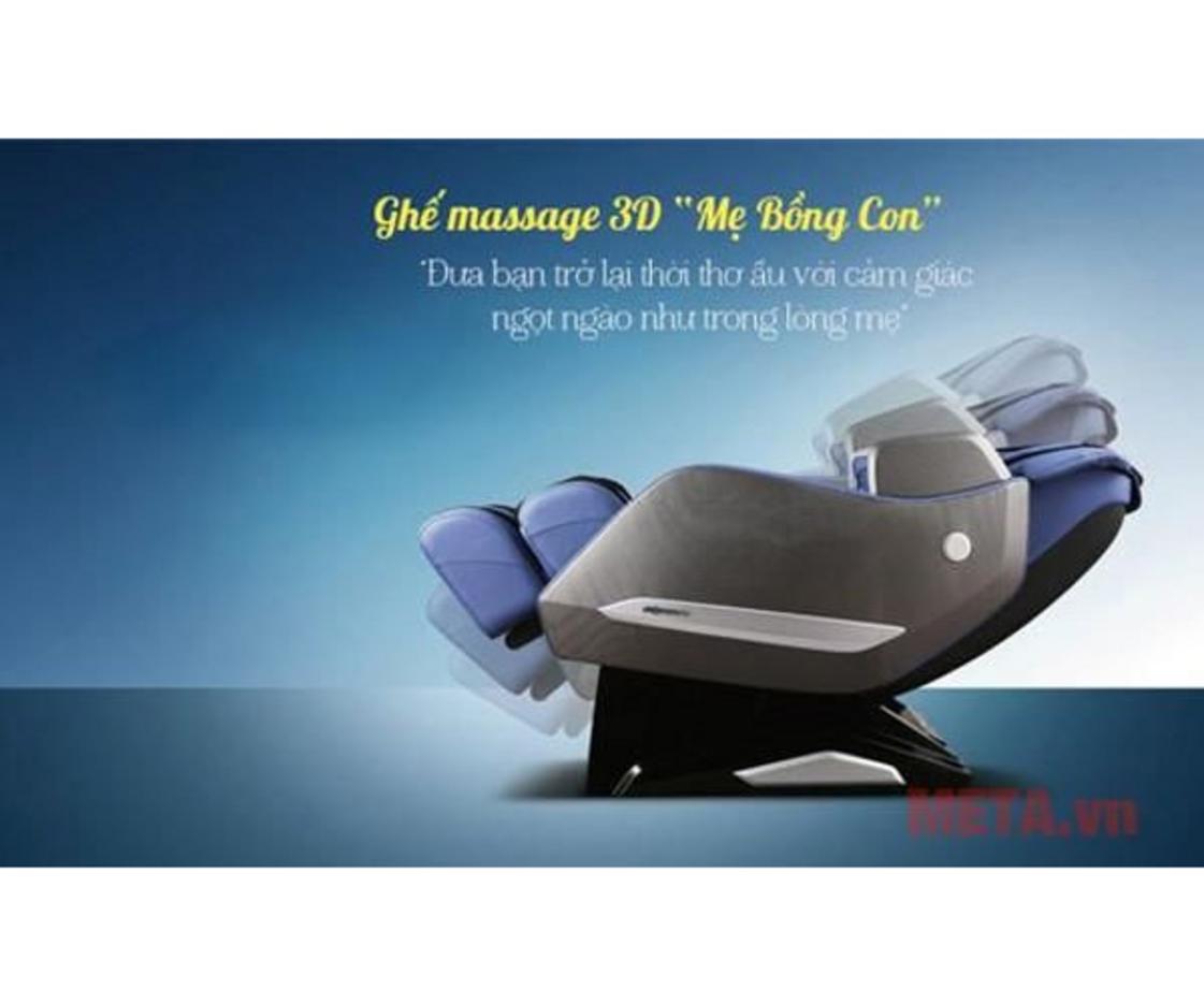 Massage không trọng lực và đung đưa kiểu Mẹ Bồng Con