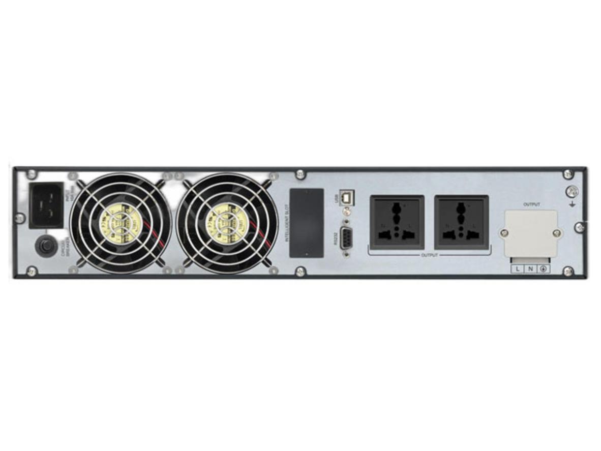 Infographic Masu MS 3KR LCD: online double conversion, 0ms và sóng sin chuẩn cho hệ thống quan trọng