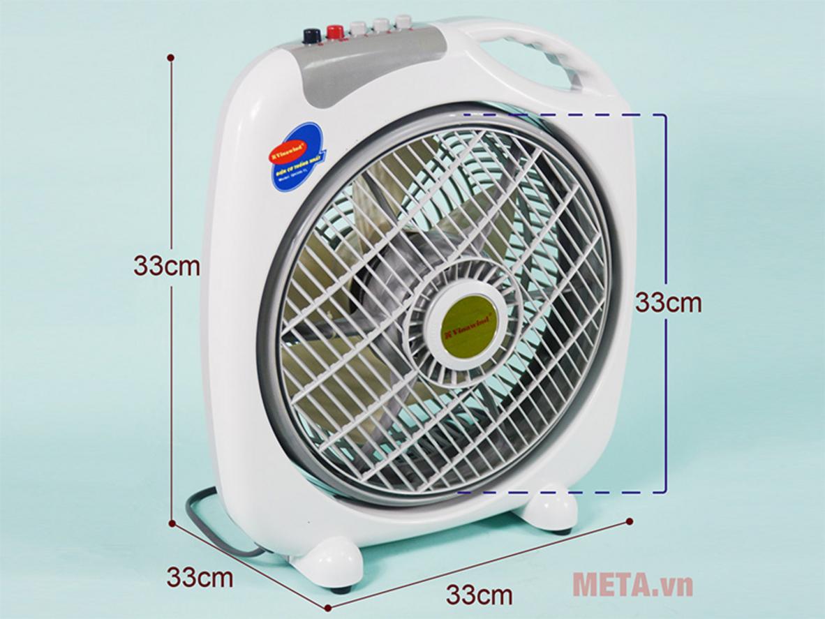 38W cho khả năng làm mát hiệu quả, phù hợp dùng hằng ngày.