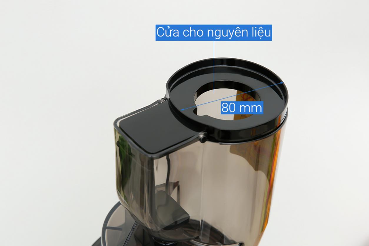 Ống nạp lớn, đảo chiều và vệ sinh nhanh