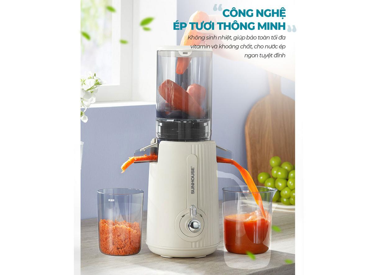 Tổng quan Máy ép chậm Sunhouse SHD5516