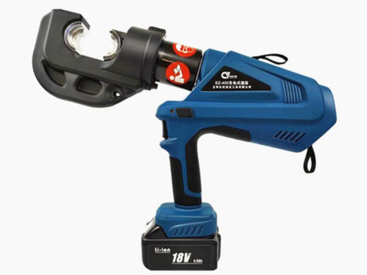 Tổng quan Máy ép cos thủy lực chạy pin EZ-400