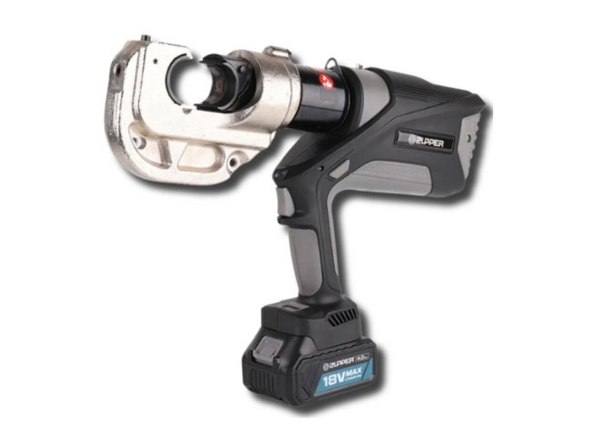 Tổng quan Máy ép cos thủy lực dùng pin không chổi than Zupper EB-400