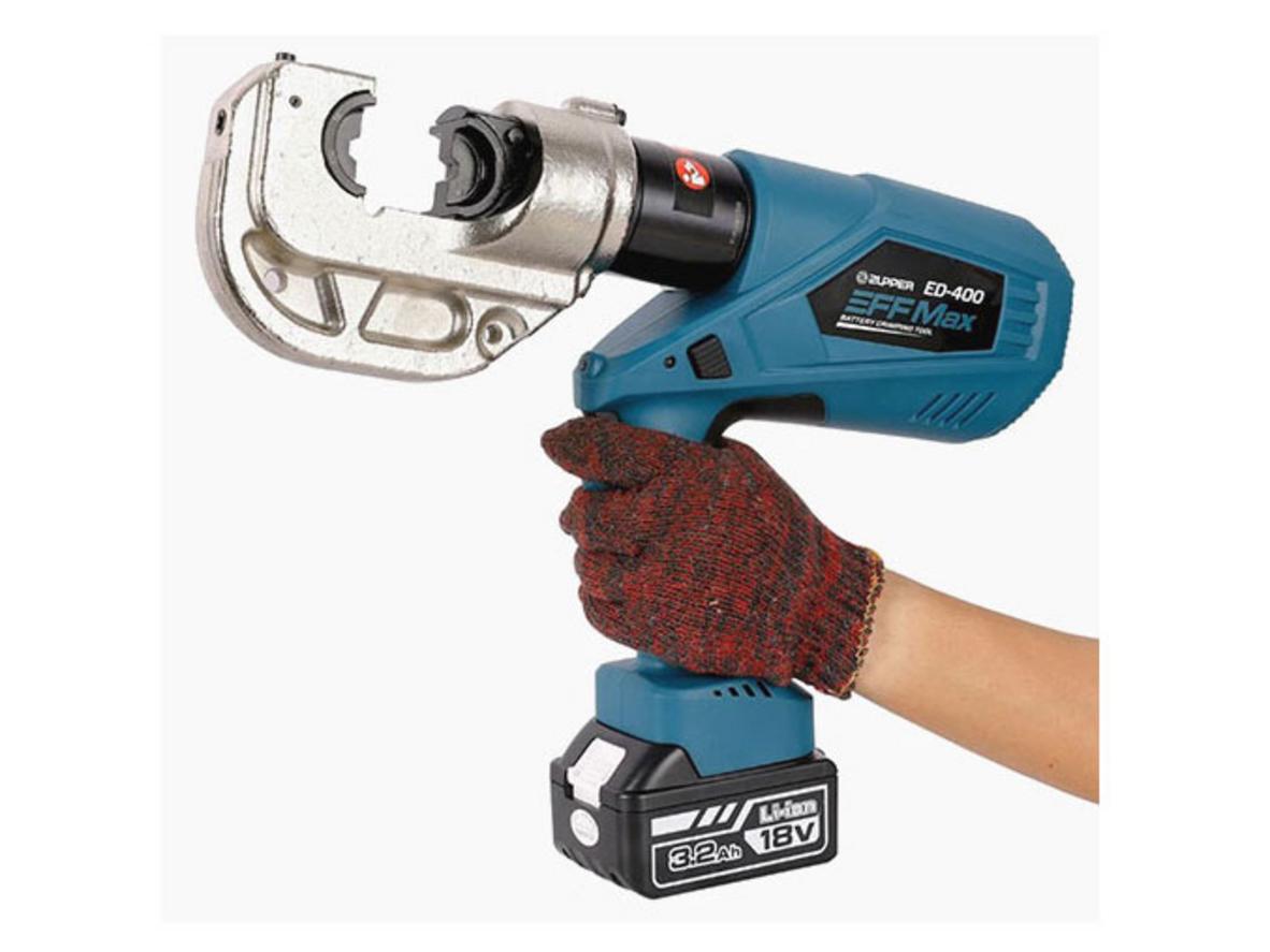 Tổng quan Máy ép cốt thủy lực dùng pin Zupper ED-400