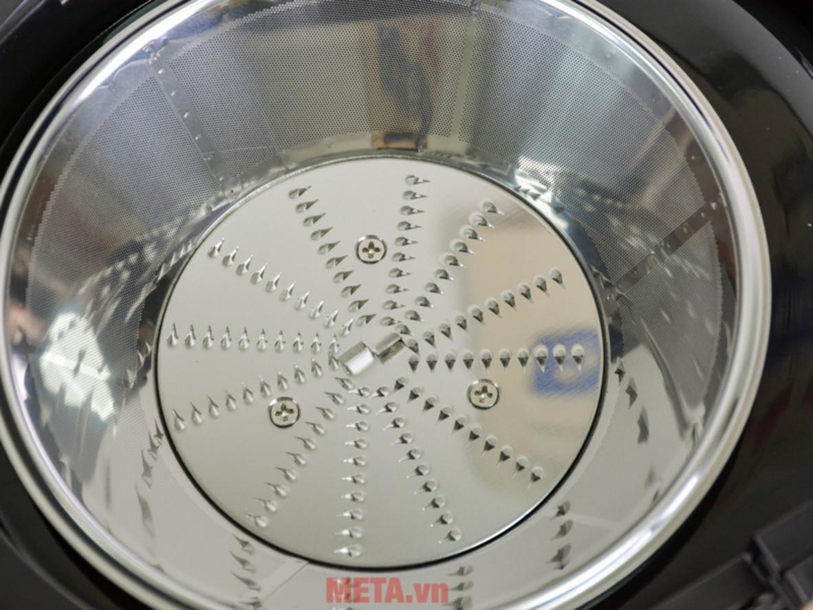 Inox 304 và cối 1 lít tăng độ bền, an toàn.