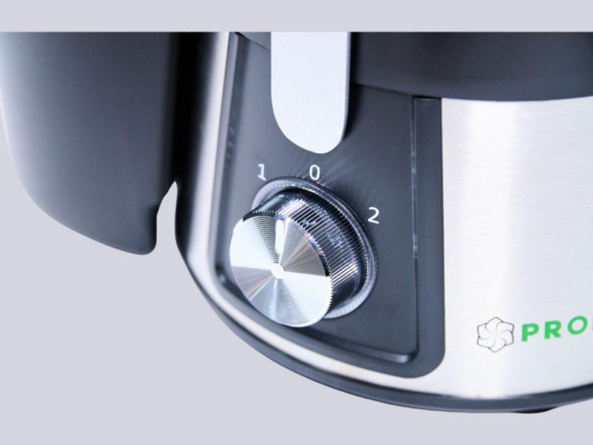 2 cấp độ ép linh hoạt cho nhiều nguyên liệu khác nhau.