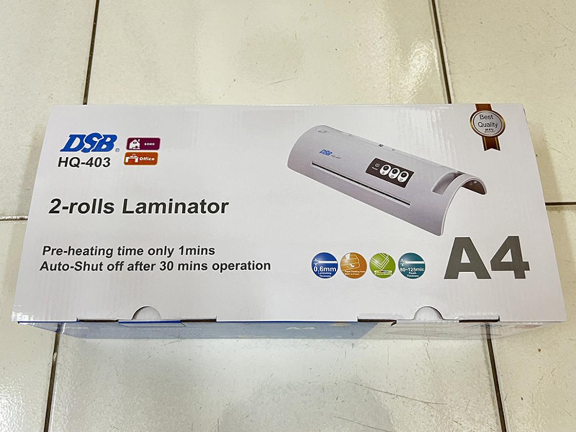 Khổ A4 và dải màng 80 - 125 micron rất tiện cho văn phòng.