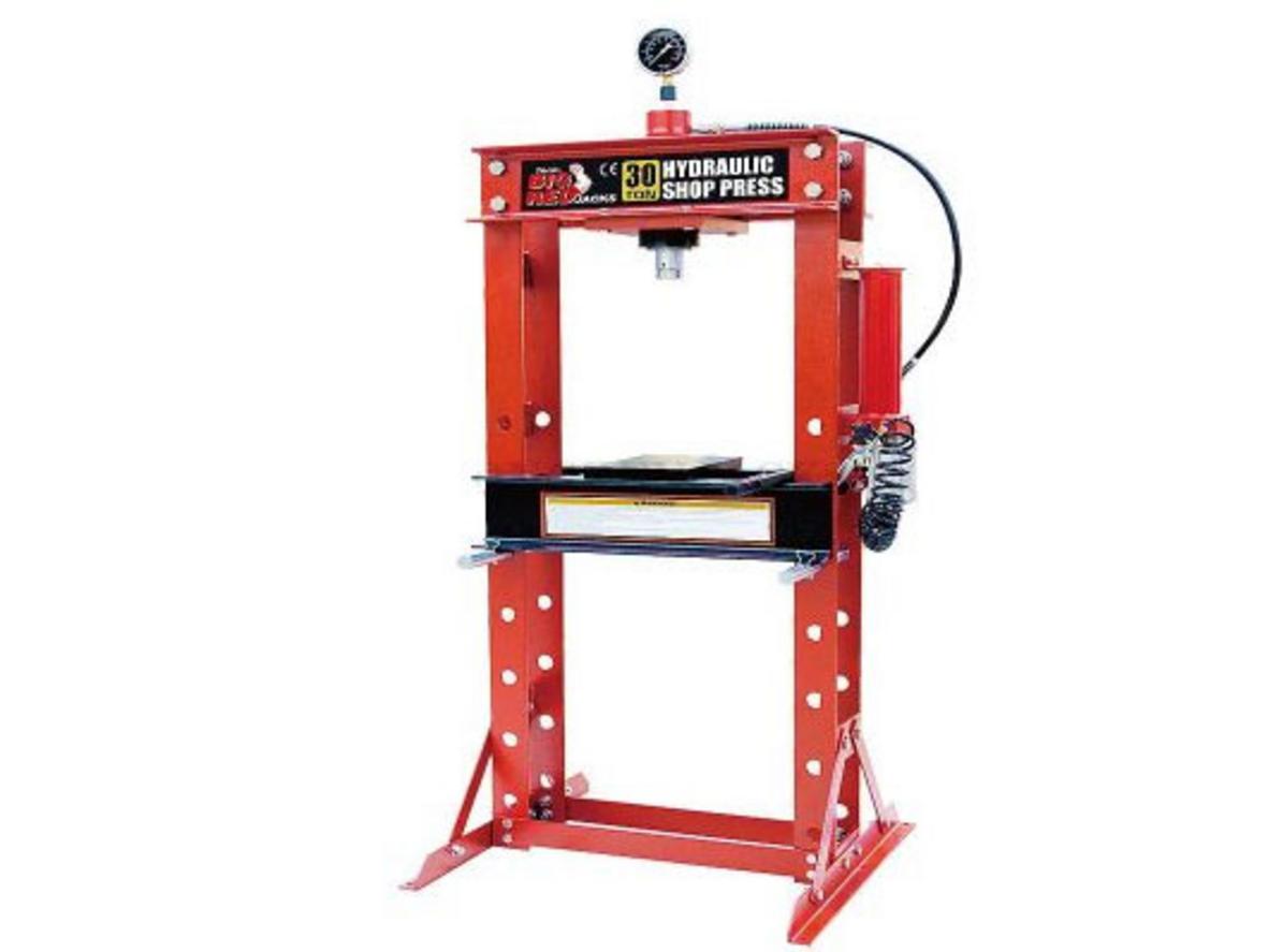 Tổng quan Máy ép thủy lực dùng tay và khí nén 30 tấn Torin TY30002
