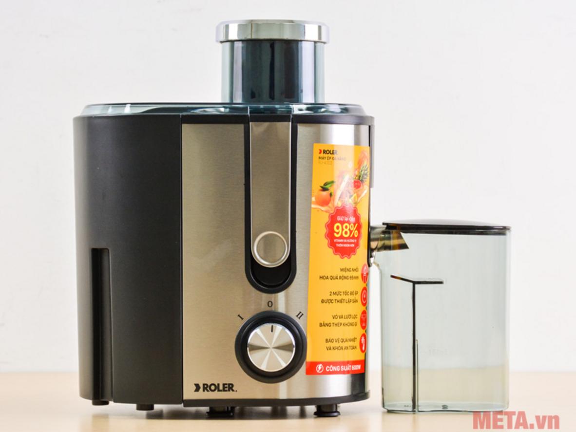 Ống tiếp nguyên liệu 65mm tiện lợi hơn khi chuẩn bị