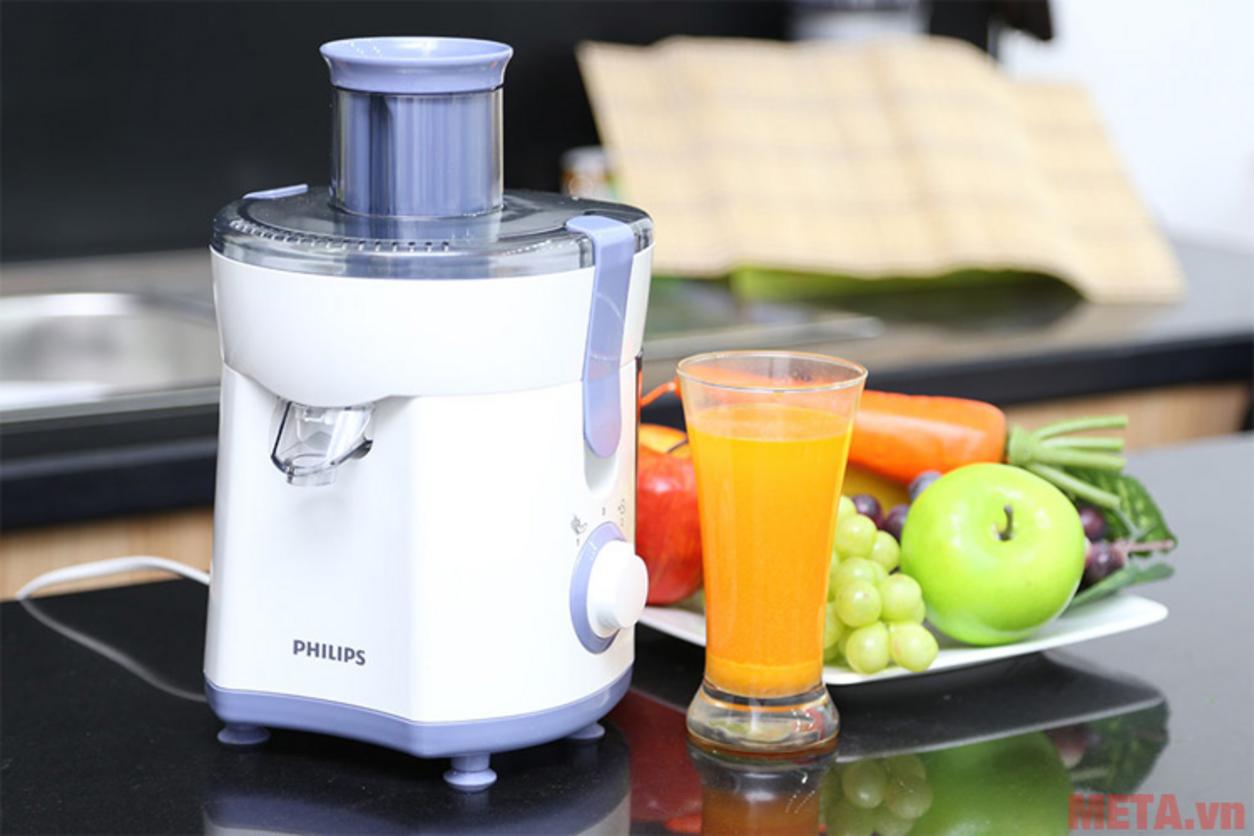 2 tốc độ giúp ép linh hoạt trái cây mềm và cứng.