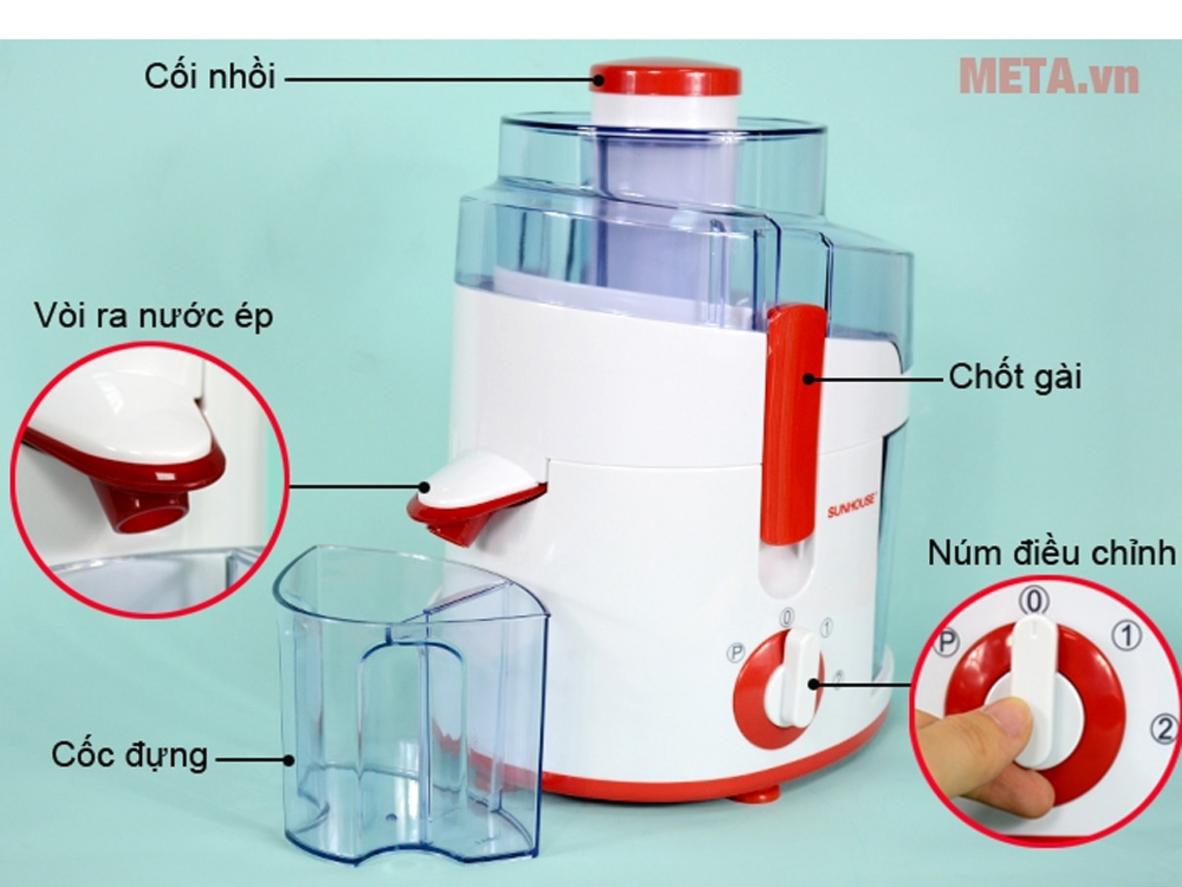 Tổng quan Máy ép trái cây Sunhouse SHD5520