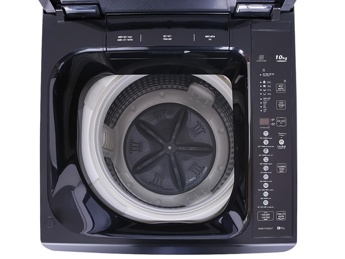Tổng quan Máy giặt Aqua 10kg AQW-F100GT.BK