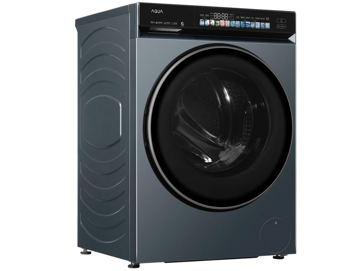 Máy giặt Aqua Inverter 10 kg AW10-BD4377U1L(GN) phù hợp gia đình 4–7 người.
