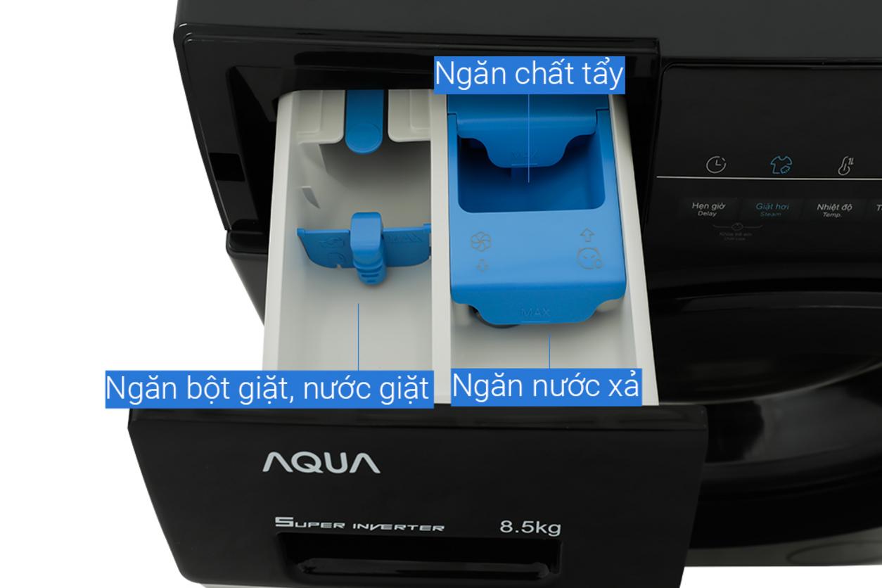 Tổng quan Máy giặt Aqua Inverter 8.5kg AQD-A852J BK