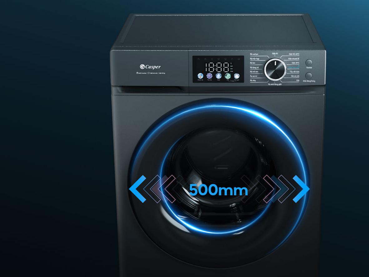 SteamWash và StainWash hỗ trợ làm sạch sâu và xử lý vết bẩn cứng đầu.