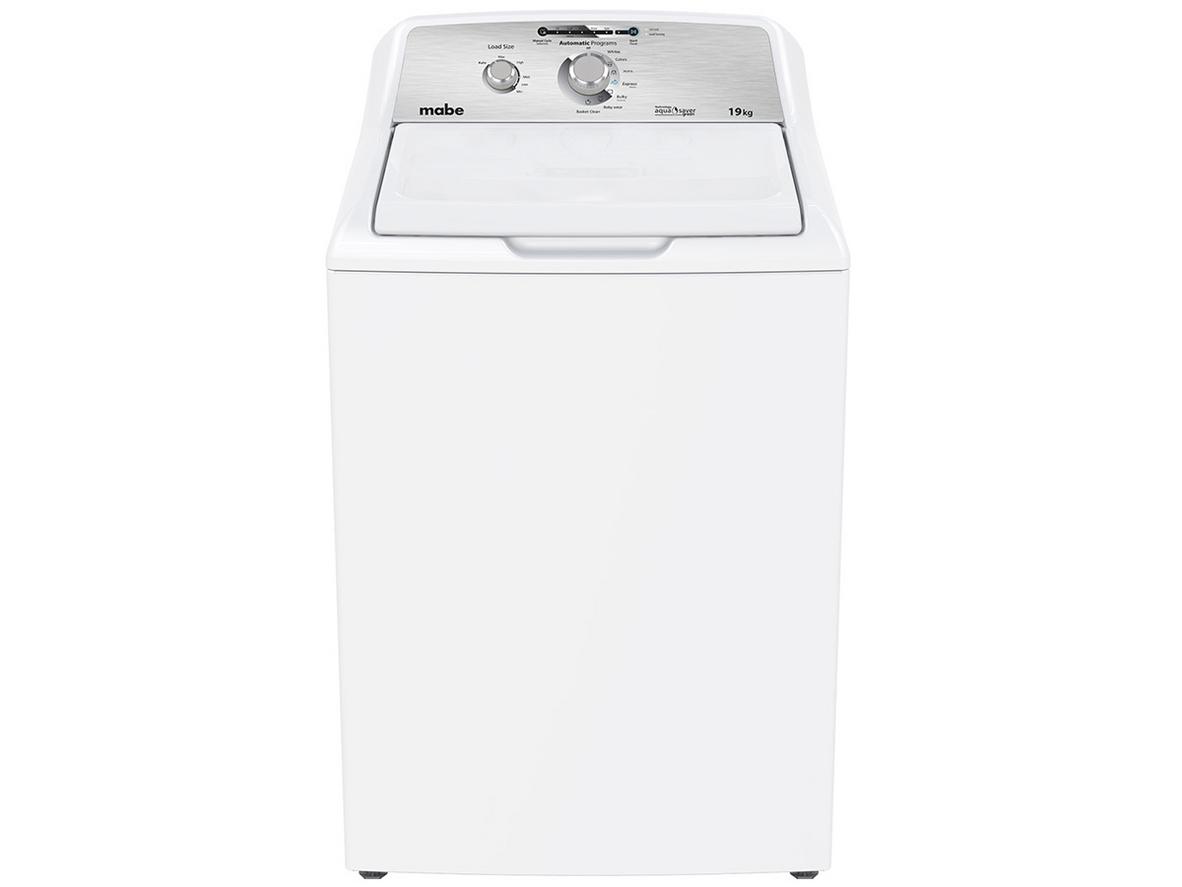 Máy giặt công nghiệp Mabe 19kg WMA79112CBCS0 nổi bật với sức chứa lớn, thiết kế cửa trên và khả năng vận hành ổn định.