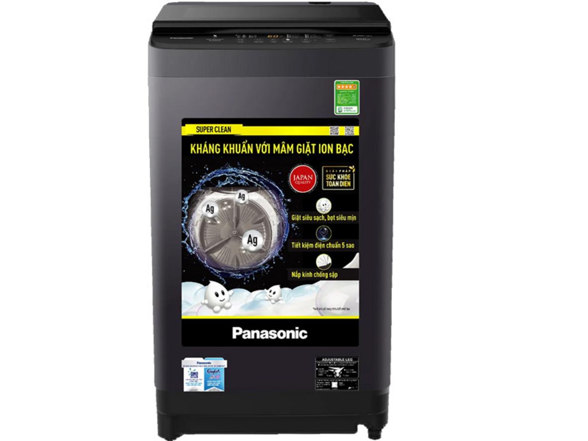 Panasonic NA-F10S10BRV: máy giặt cửa trên 10kg cho gia đình 4–7 người.