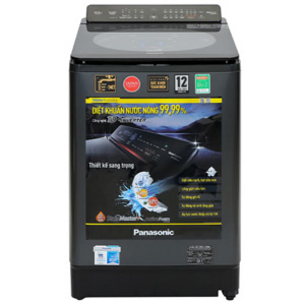 Máy giặt Panasonic Inverter 12.5kg NA-FD125V1BV nổi bật với dung tích lớn và công nghệ giặt sạch sâu.