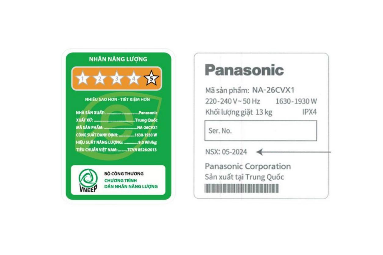 Các công nghệ chính giúp NA-26CVX1AVT giặt sạch hơn và tiện hơn mỗi ngày.