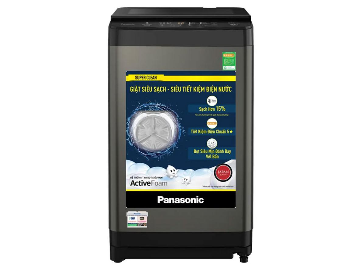 Panasonic NA-F82Y01DRV là máy giặt cửa trên 8,2 kg phù hợp gia đình 3–5 người.