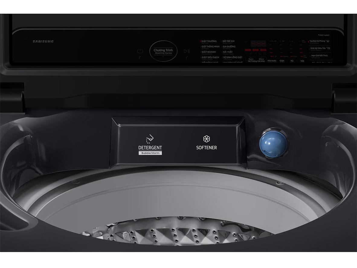 AI VRT+ giúp giảm rung và ổn định lồng giặt khi vắt.