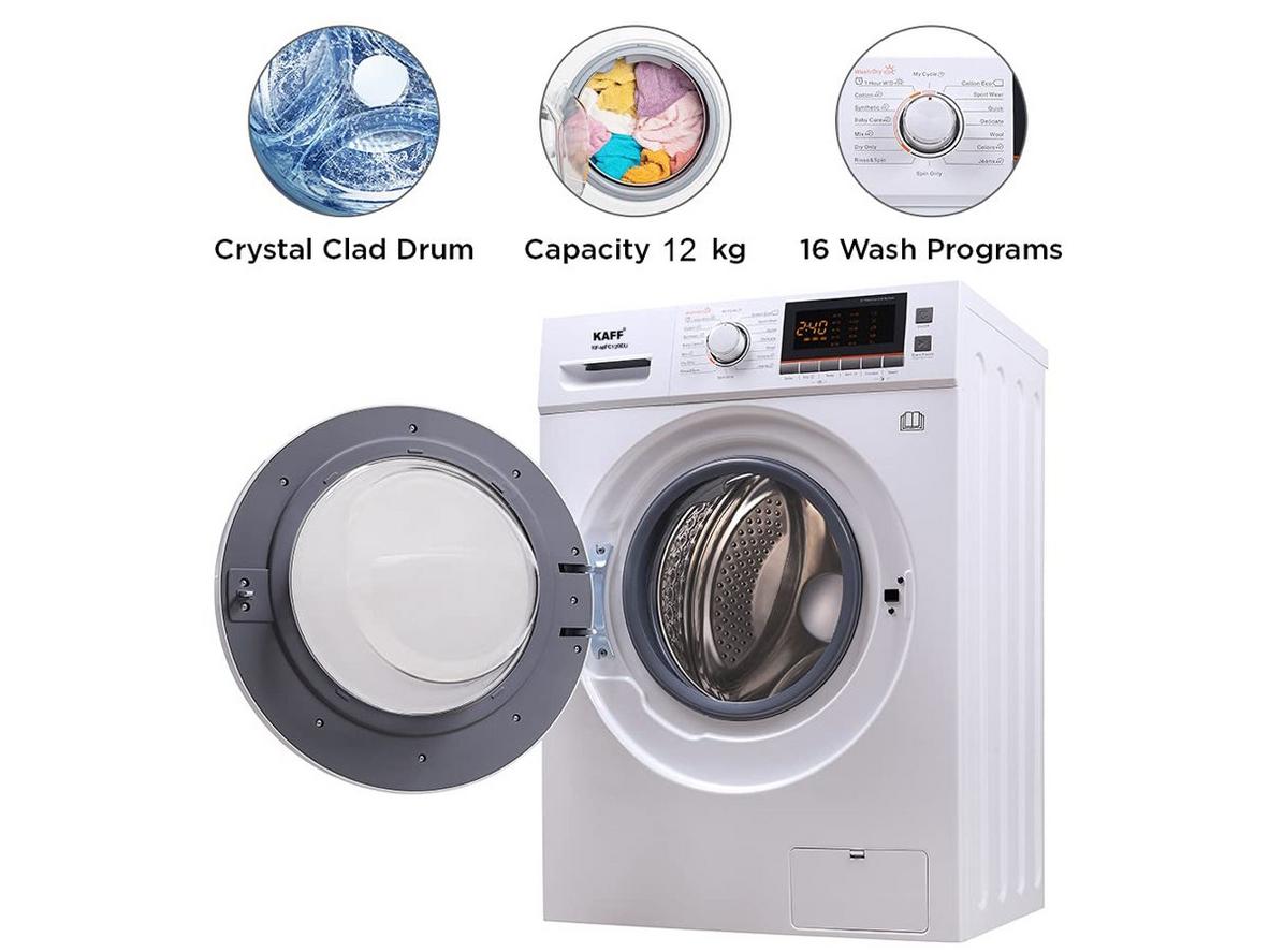 Tốc độ vắt cao giúp quần áo bớt ẩm trước khi sấy.