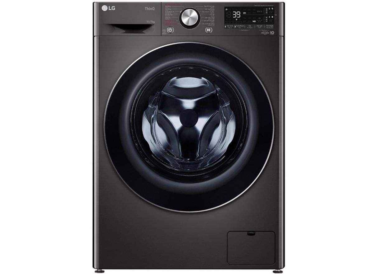 LG FV1411H3BA giặt 11kg sấy 7kg, giải pháp giặt sấy tiện lợi cho gia đình đông người.