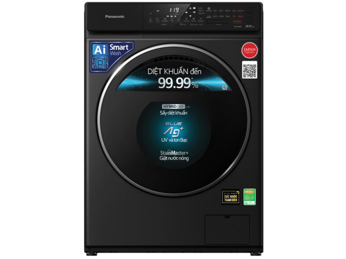 Panasonic NA-V95FR1BVT: giặt sạch sâu, sấy tiện ích và tiết kiệm không gian.