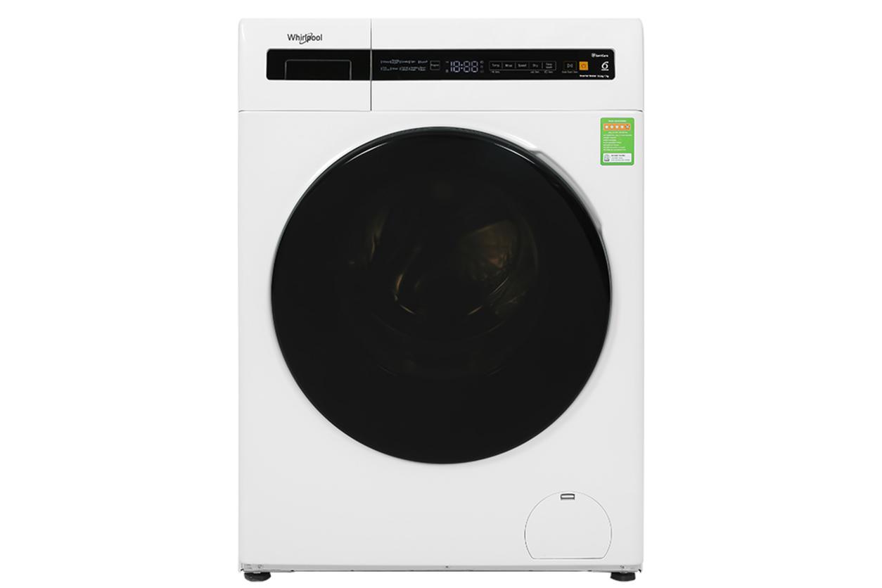 Whirlpool WWEB10702FW là máy giặt sấy 2 trong 1 phù hợp cho gia đình bận rộn và không gian phơi hạn chế.