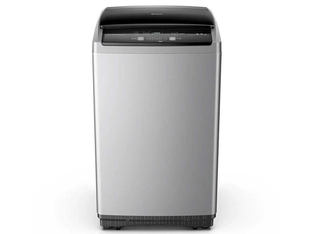 Sharp ES-Y85HV-S: máy giặt cửa trên 8.5kg dễ dùng cho gia đình 3–5 người.