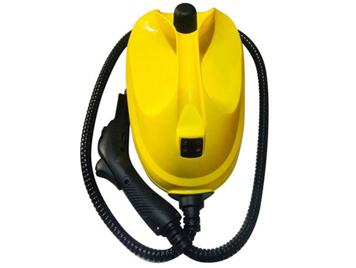Máy giặt thảm hơi nước nóng Kumisai KMS02 gọn nhẹ, làm sạch sâu bằng hơi nóng.