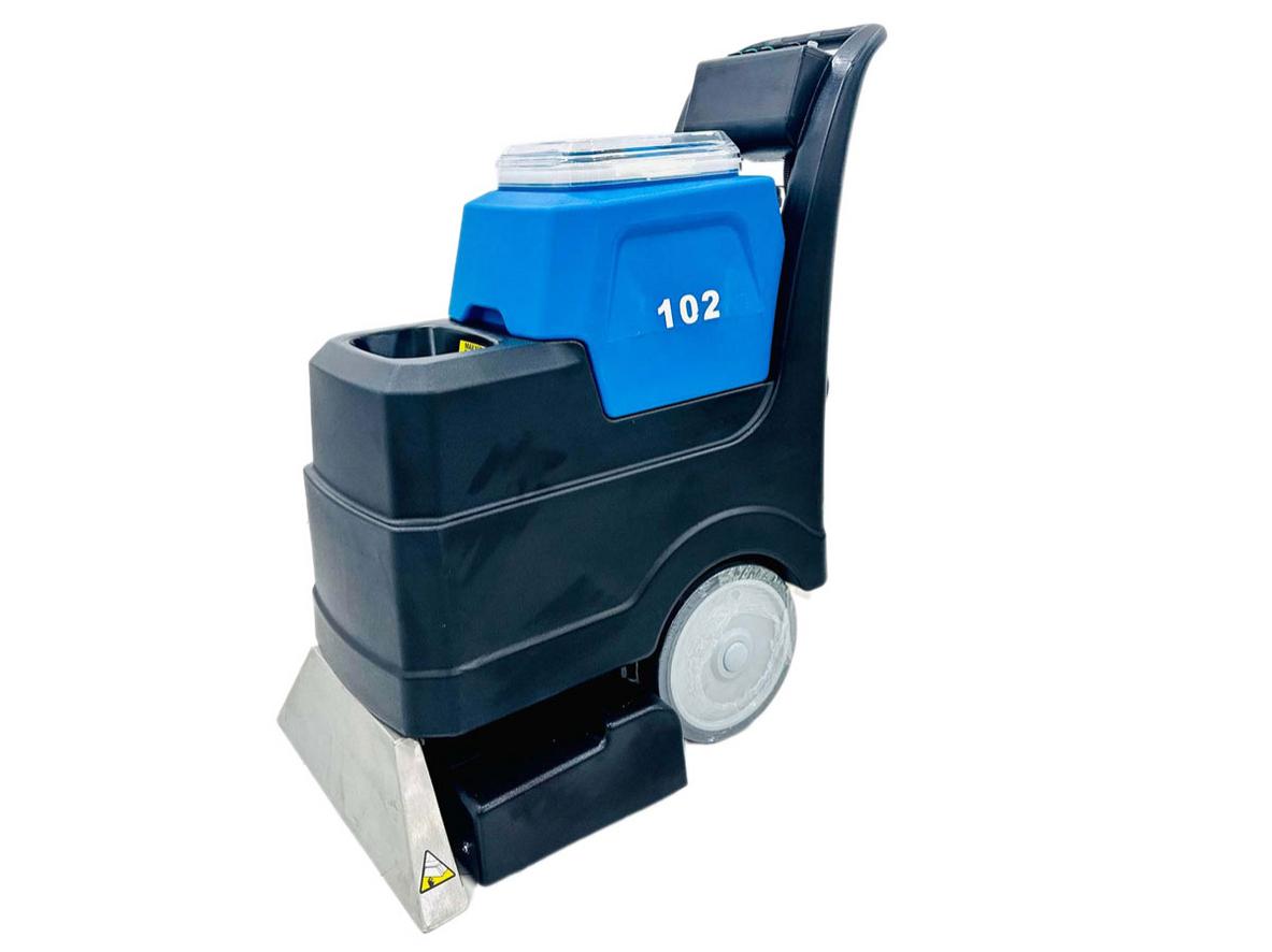 HiClean HC102 nổi bật với cơ chế chà - phun - hút liên hợp cho thảm, sofa và nệm.