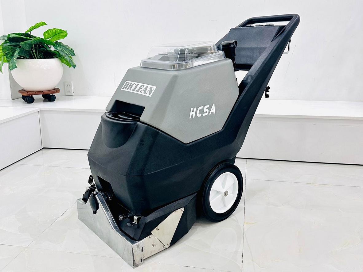 Máy giặt thảm liên hợp HiClean HC5A 3 trong 1 cho hiệu suất làm sạch và hút khô nhanh.