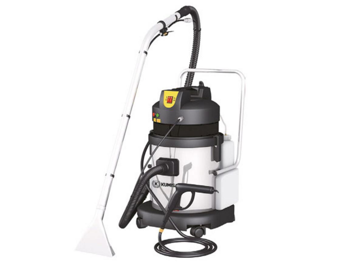 Kumisai KMS-20ZQ - máy giặt thảm phun hút gọn nhưng mạnh cho thảm, sofa và ghế ô tô.