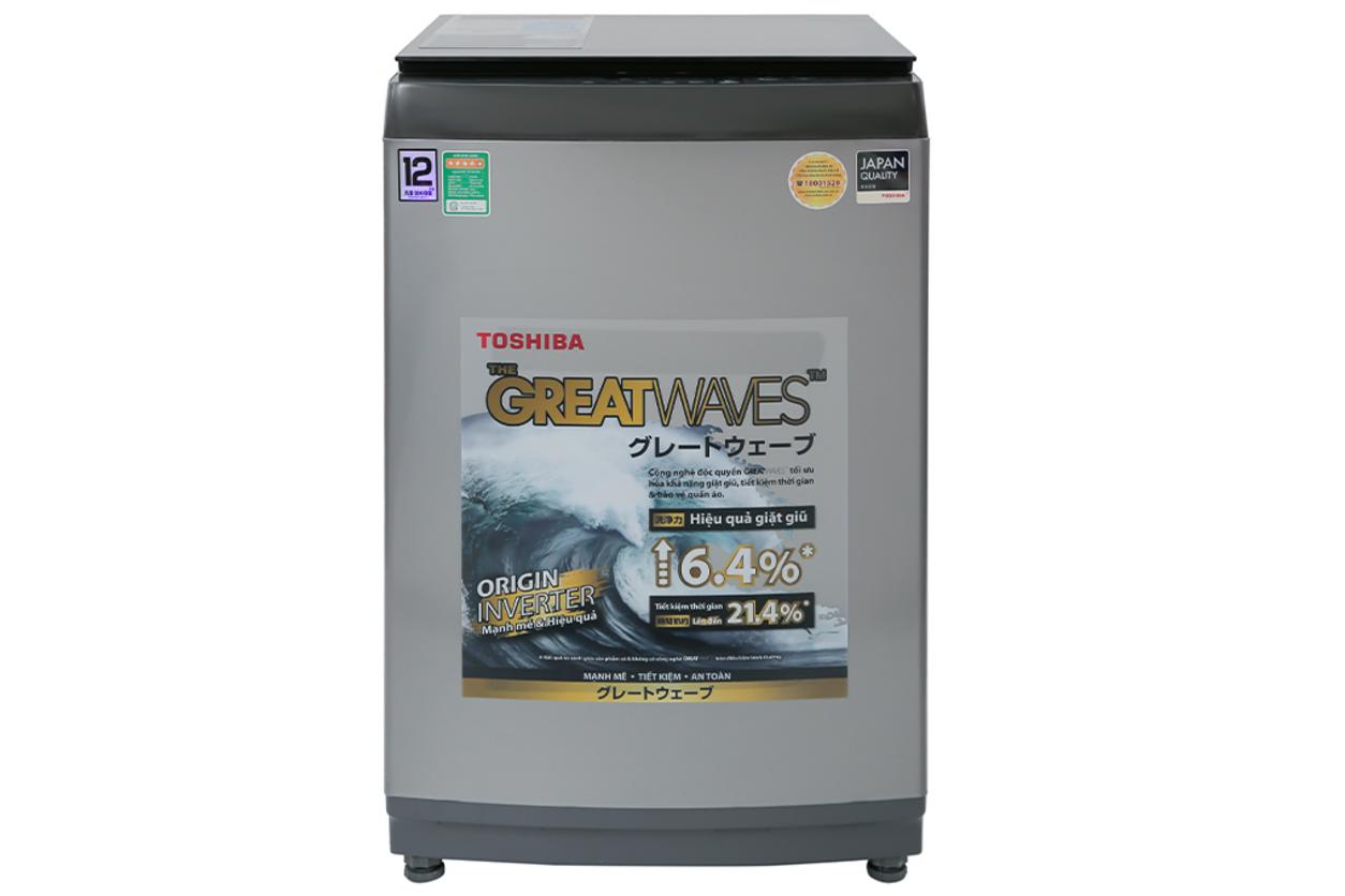 Máy giặt Toshiba Inverter 12kg AW-DUK1300KV(SG) phù hợp cho gia đình đông người.
