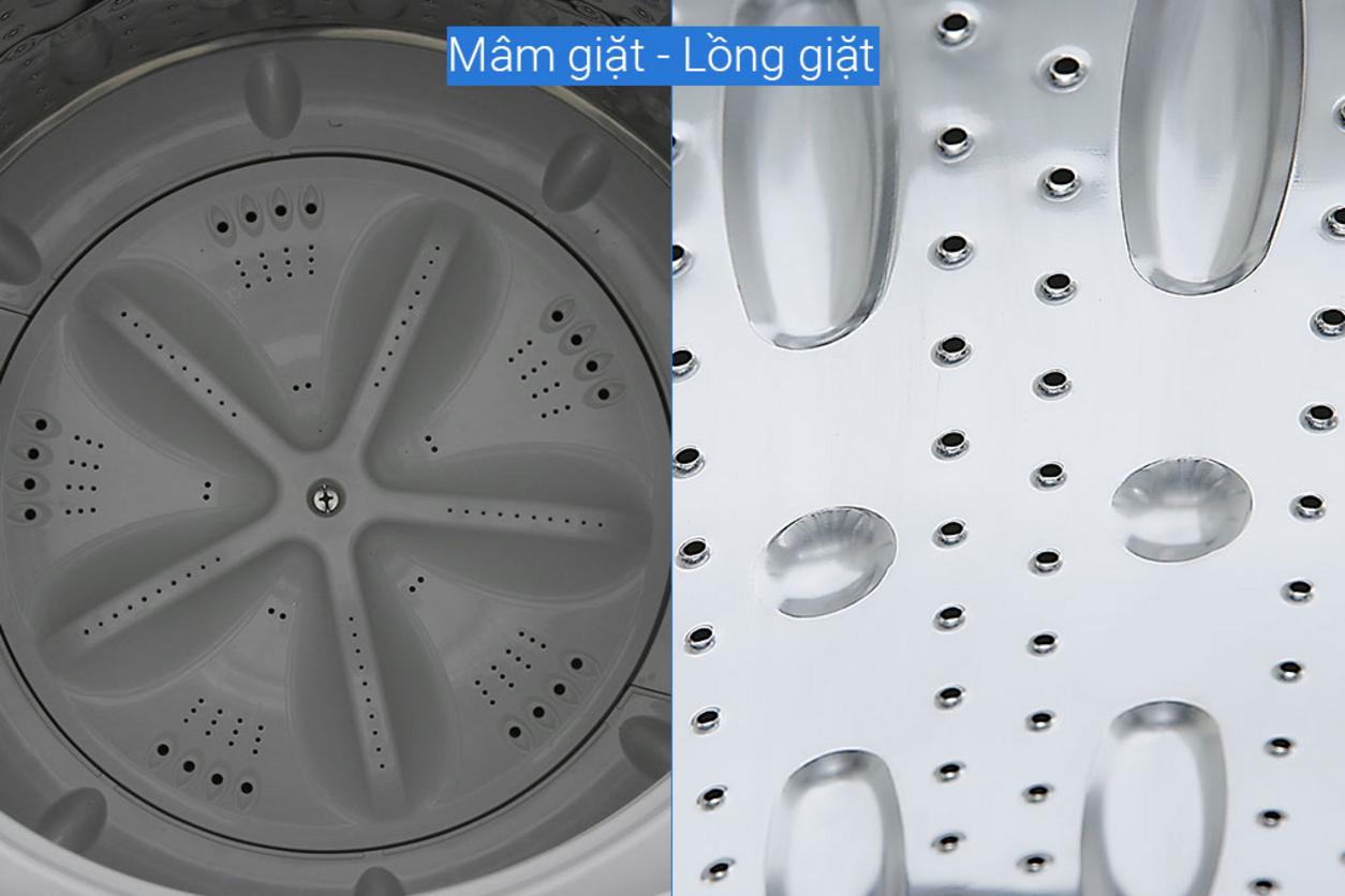 Máy giặt Whirlpool 9.5kg VWVC9502FW - thiết kế cửa trên, dễ dùng cho gia đình Việt