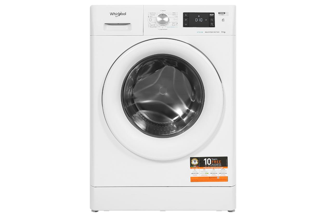 Máy giặt Whirlpool Inverter 9kg FFB9458WVEE