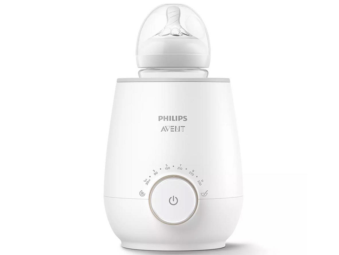 Máy hâm sữa Philips Avent SCF358.00 với thiết kế gọn và thao tác đơn giản.