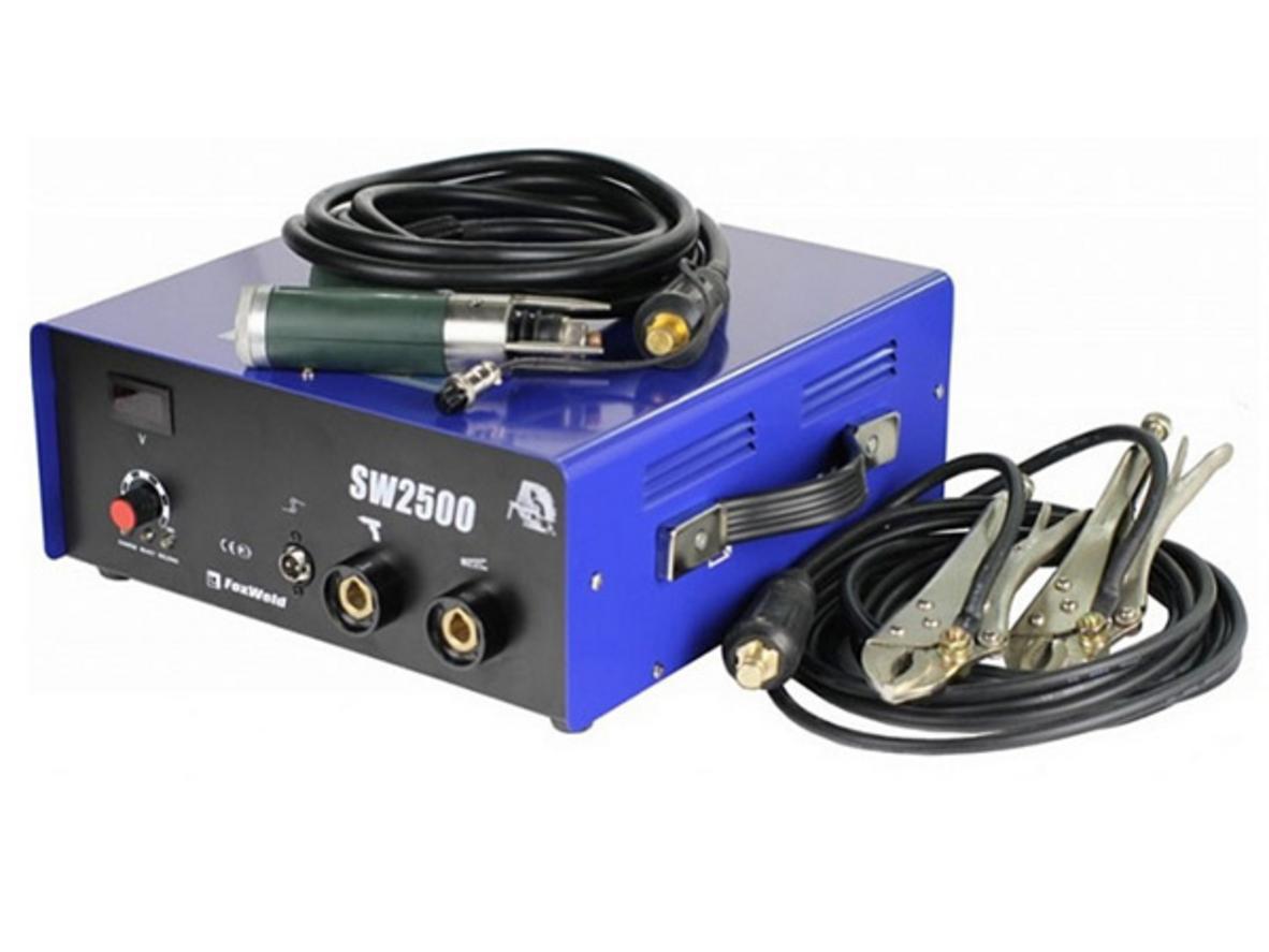 Máy hàn bu lông Riland SW2500 phù hợp cho xưởng cơ khí và công trình cần hàn nhanh, gọn, ổn định.
