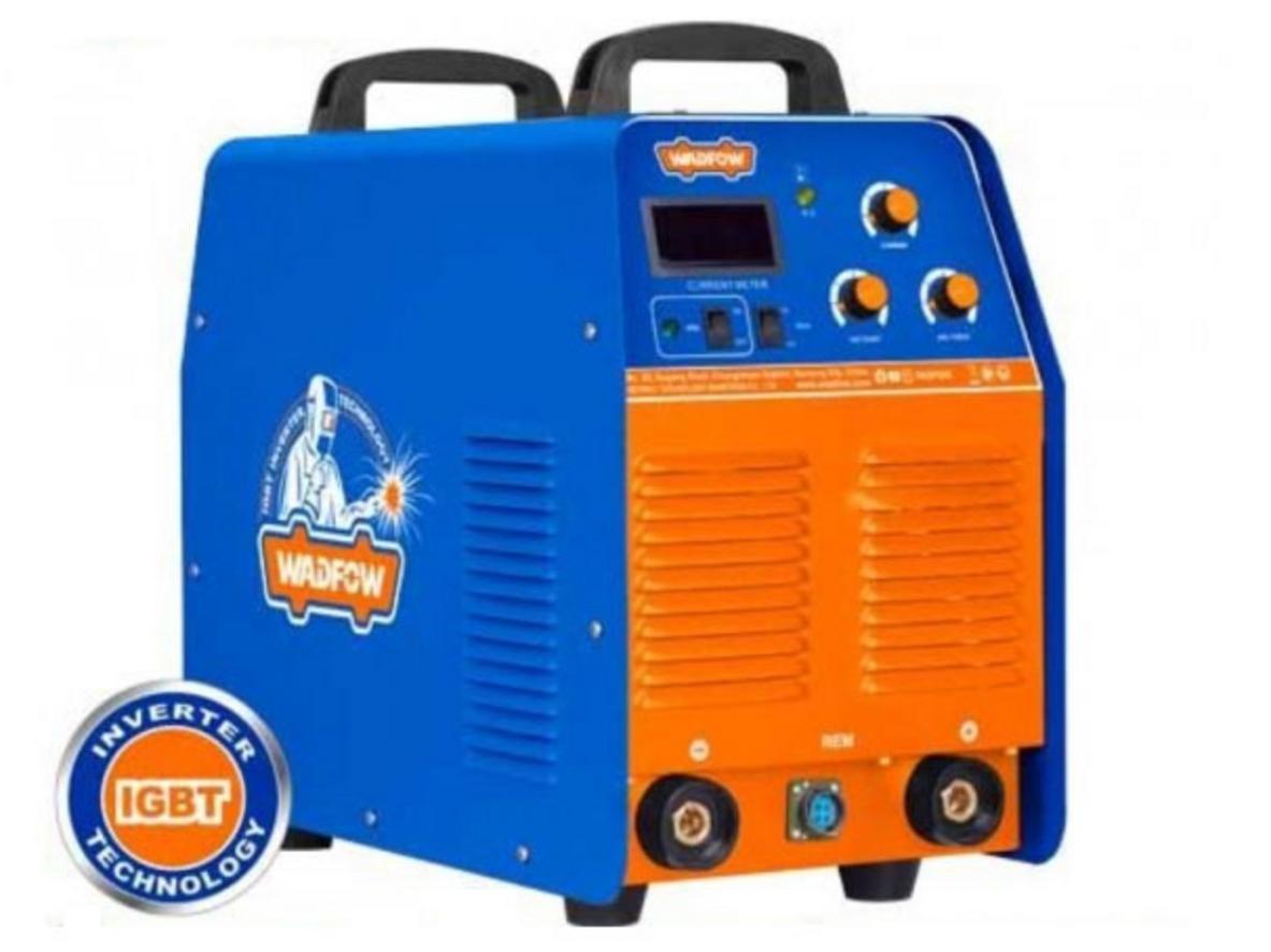 Máy hàn điện tử MMA 400A Wadfow WWD64001 cho xưởng cơ khí và công trình.