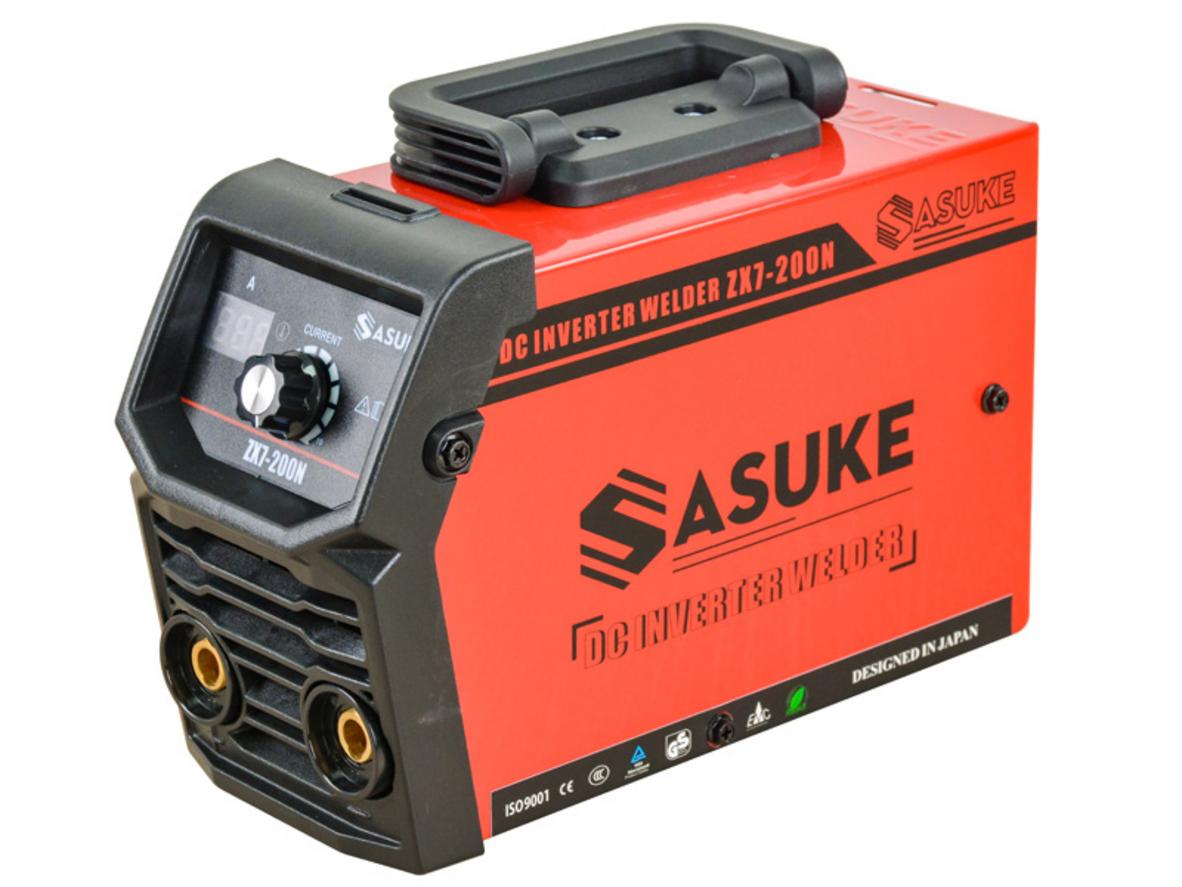 Máy hàn điện tử Sasuke ZX7 200N nhỏ gọn, phù hợp hàn dân dụng và cơ khí nhỏ.