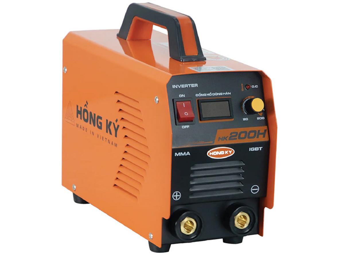 HK 200H cho hồ quang ổn định, phù hợp hàn que phổ thông.