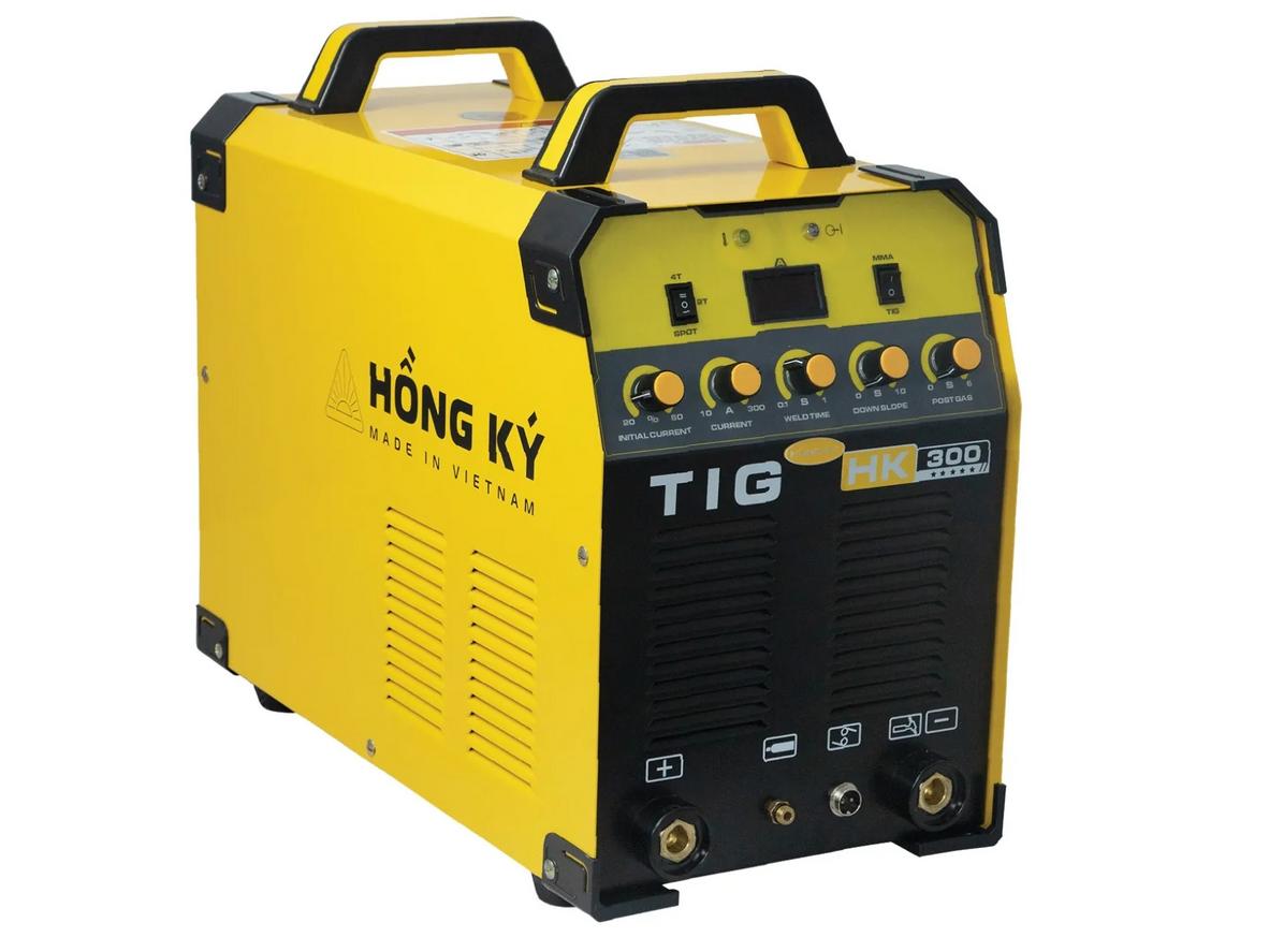 HKTIG300A tạo hồ quang ổn định, hỗ trợ mối hàn TIG đẹp trên inox.
