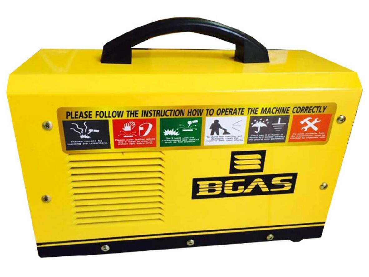 Máy hàn Inverter BGAS BGA 200B nhỏ gọn, phù hợp nhu cầu hàn 200A phổ thông.