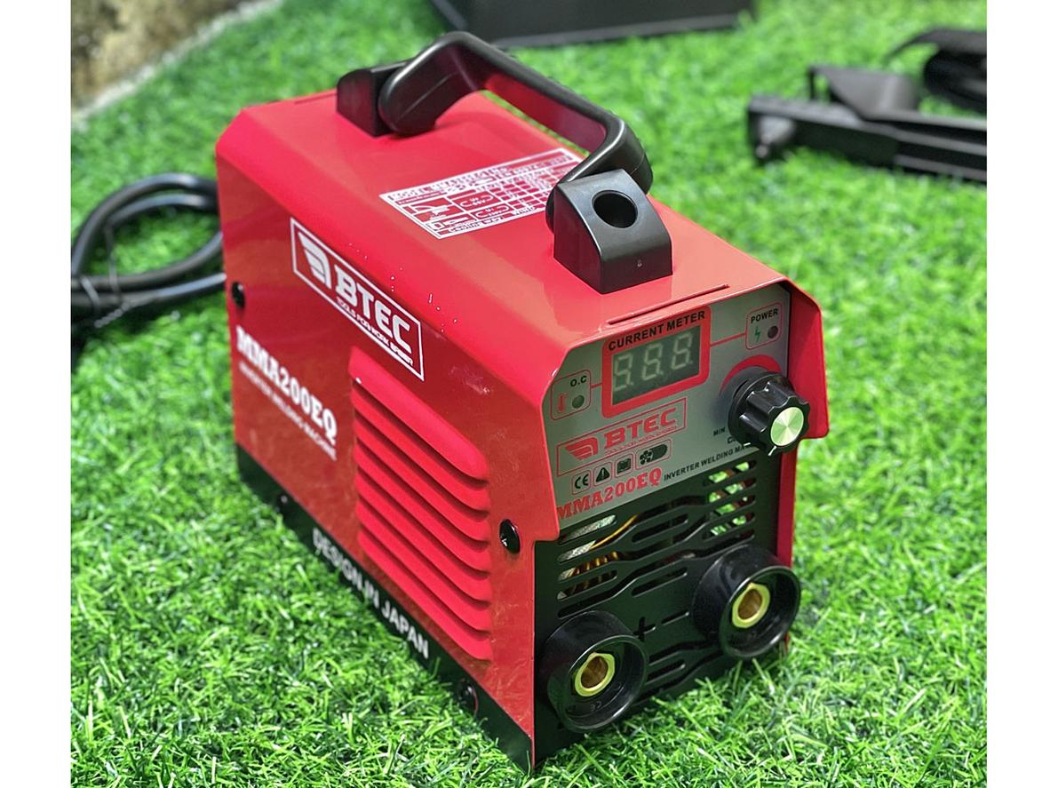 Công nghệ Inverter IGBT và dải dòng hàn 20A – 200A giúp máy vận hành ổn định.