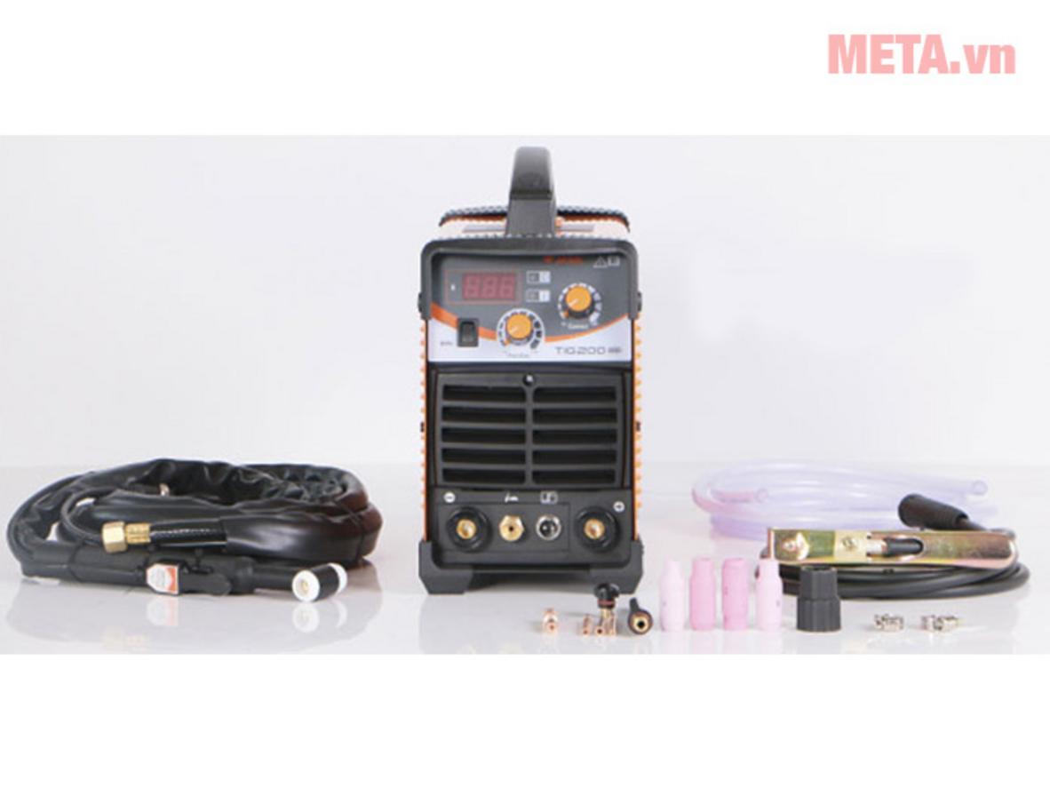 Máy cho hồ quang ổn định, phù hợp hàn inox, thép mỏng và sửa chữa cơ khí.